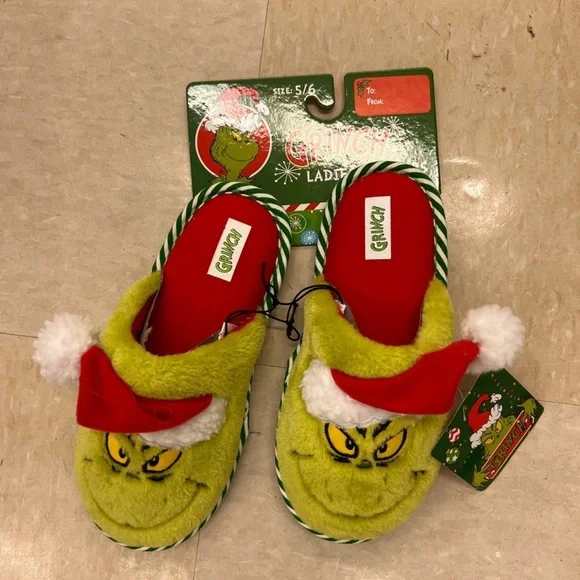 The Grinch Shoes The Grinch Women Slippers Size 56 Poshmark
